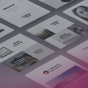 Vista isométrica de varias páginas web orientadas a negocios locales, representando la estrategia de captación de clientes de Contactopro mediante posicionamiento SEO.